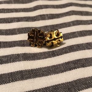 Tory Burch Jewelry - Gold Tory Burch Logo Earrings Tory Burch Jewelry - Gold Tory Burch Logo Earrings